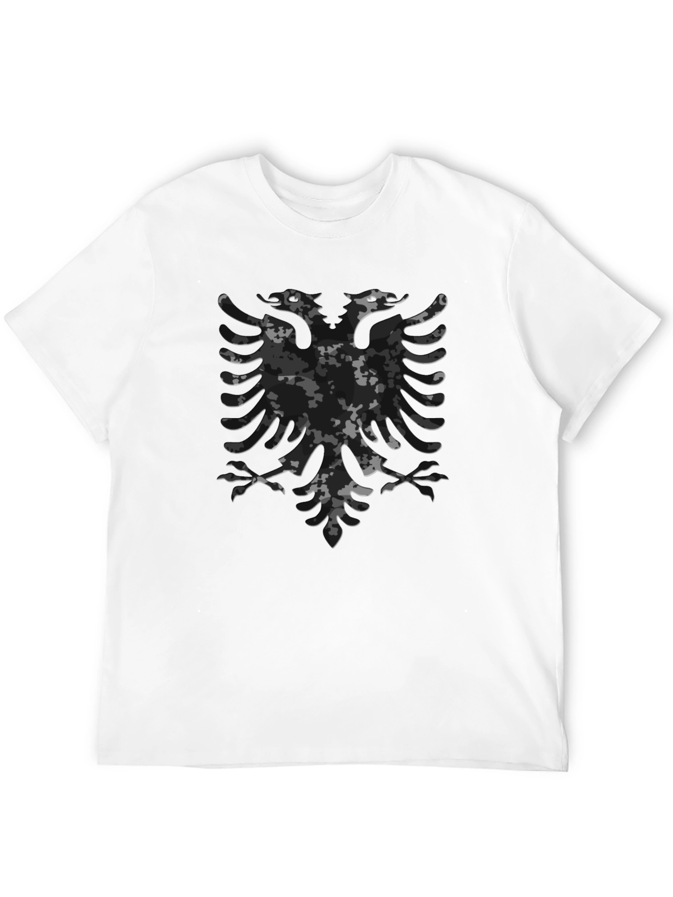 Urban Camo Eagle Graphic T-Shirt