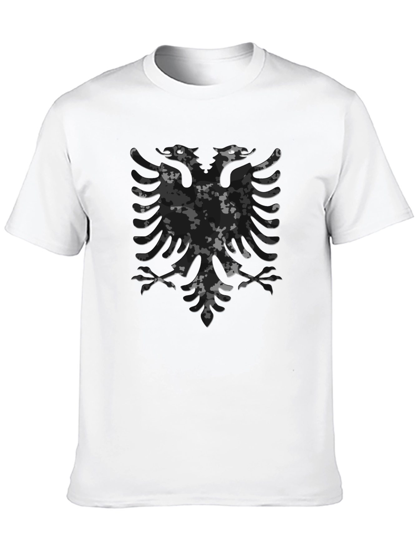 Urban Camo Eagle Graphic T-Shirt