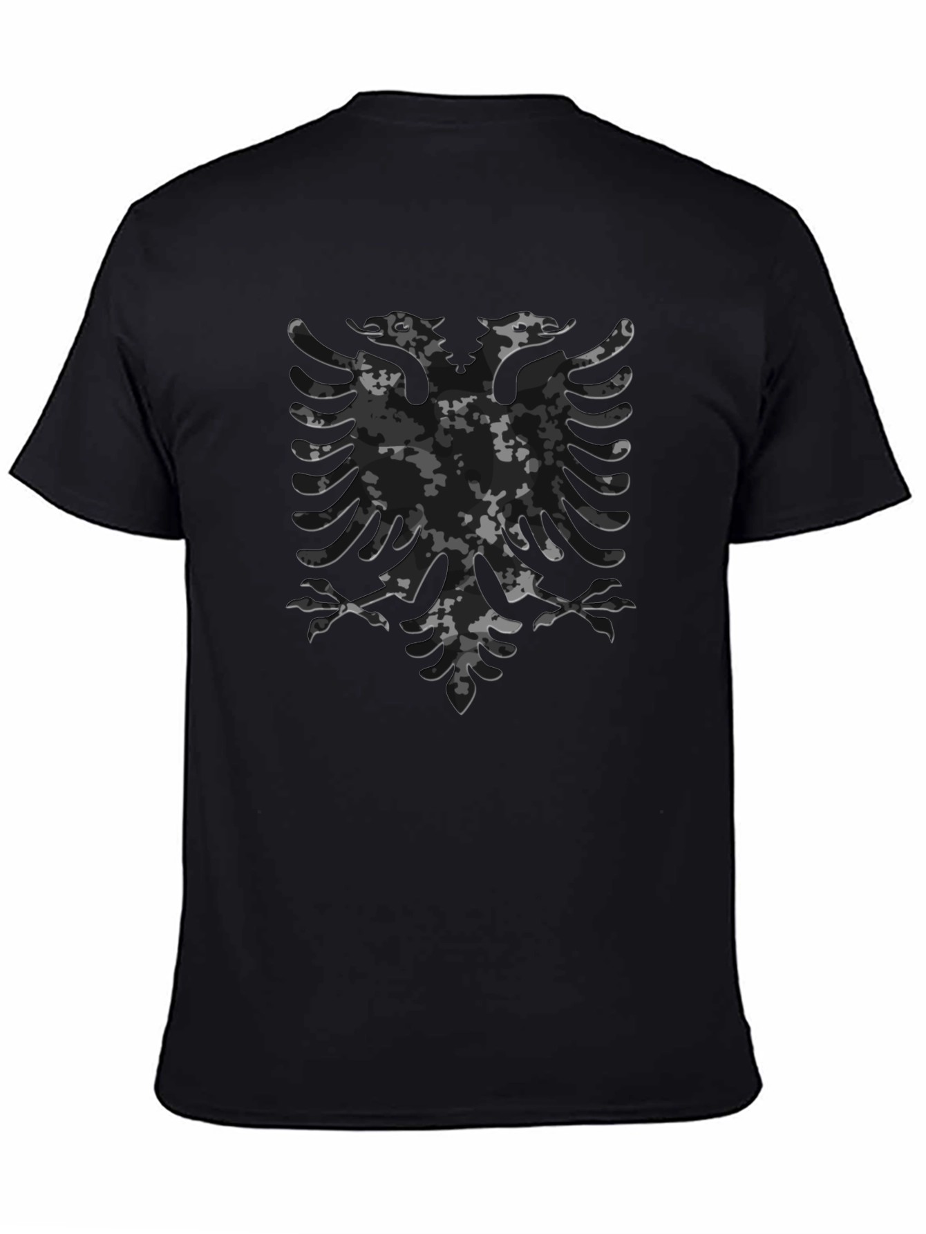 Urban Camo Eagle Graphic T-Shirt