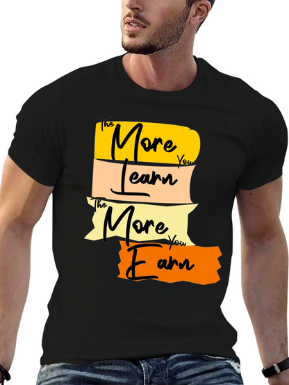 The More You Learn T-Shirt