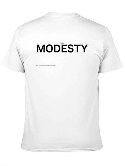 Bold Graphic Tee - F*ck Modesty