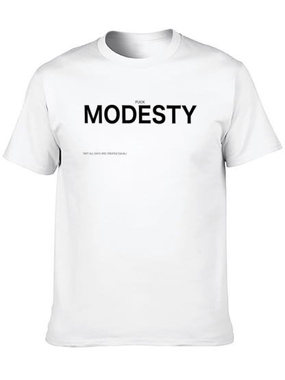 Bold Graphic Tee - F*ck Modesty