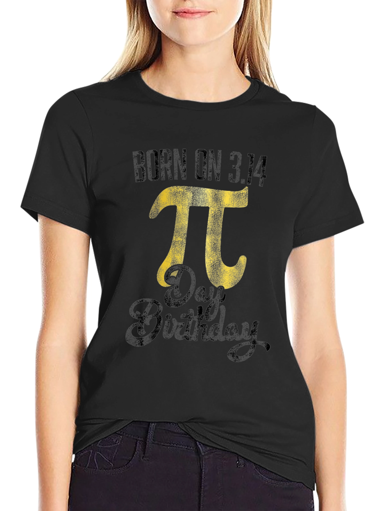 Born on 3.14 Pi Day Birthday T-Shirt