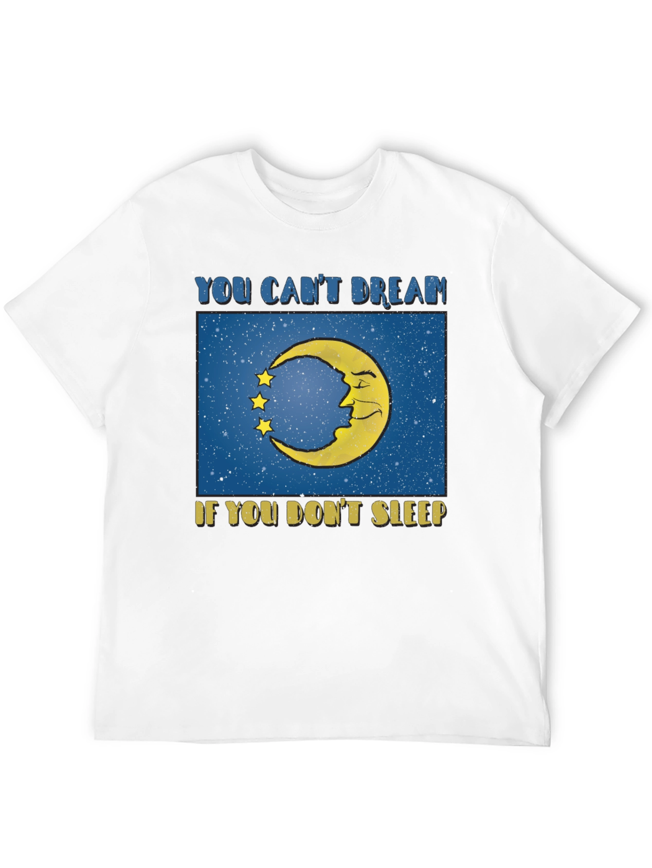 Dream Sleep T-Shirt - Moon & Stars Graphic Tee