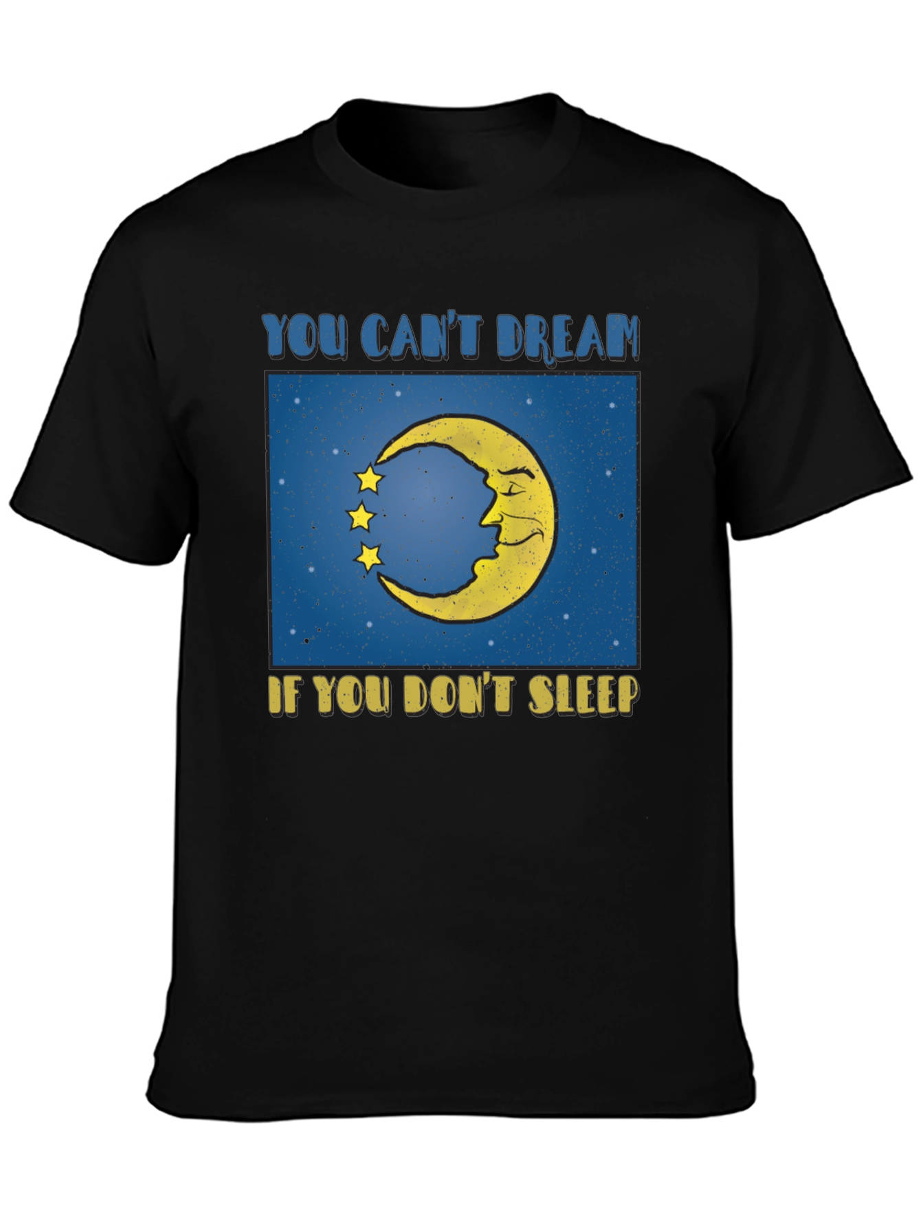 Dream Sleep T-Shirt - Moon & Stars Graphic Tee