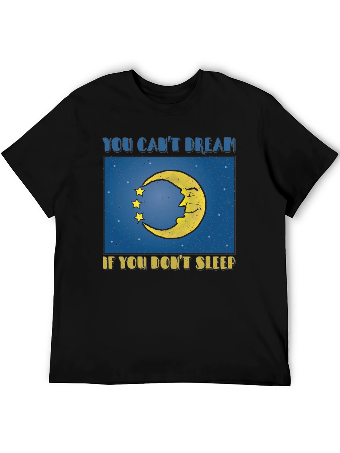 Dream Sleep T-Shirt - Moon & Stars Graphic Tee