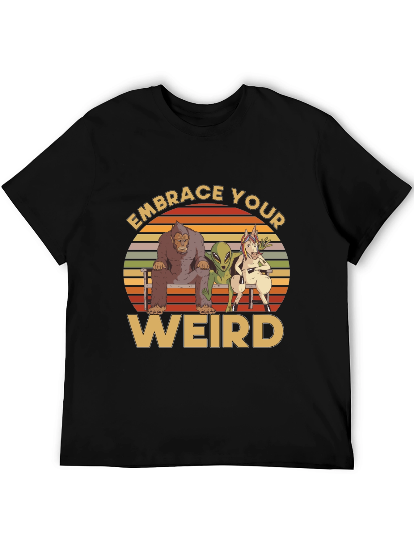 Embrace Your Weird Graphic T-Shirt