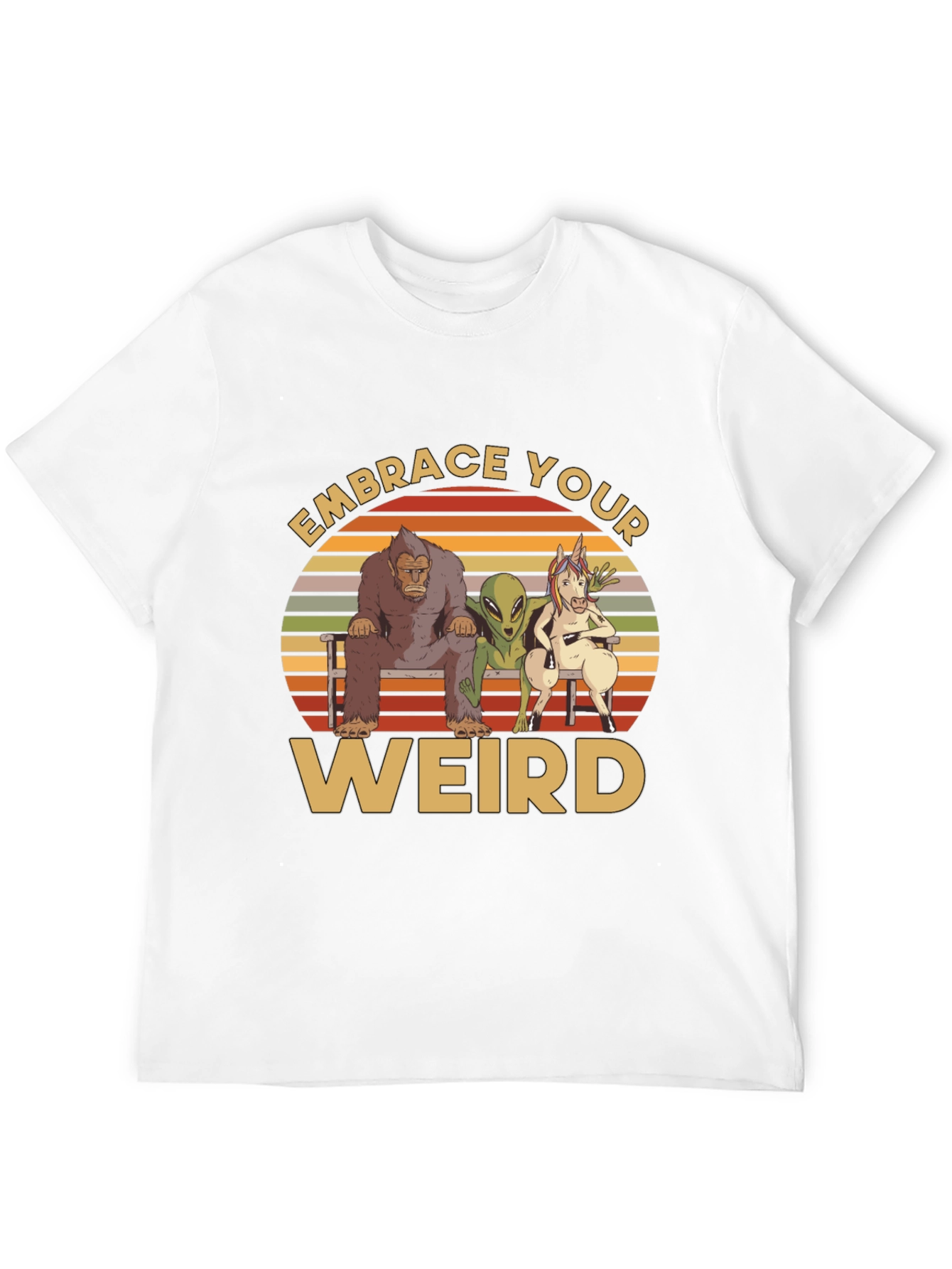 Embrace Your Weird Graphic T-Shirt