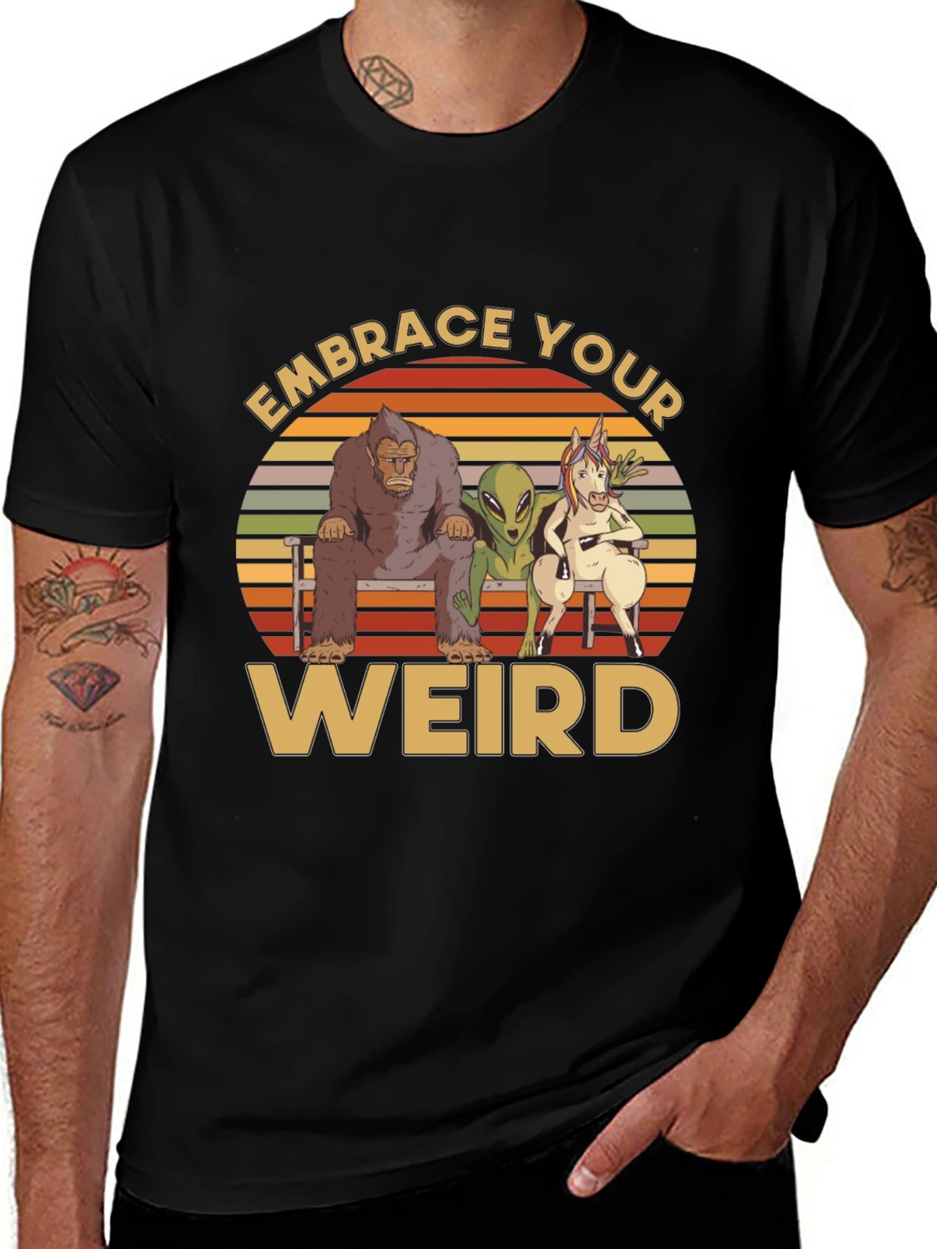 Embrace Your Weird Graphic T-Shirt