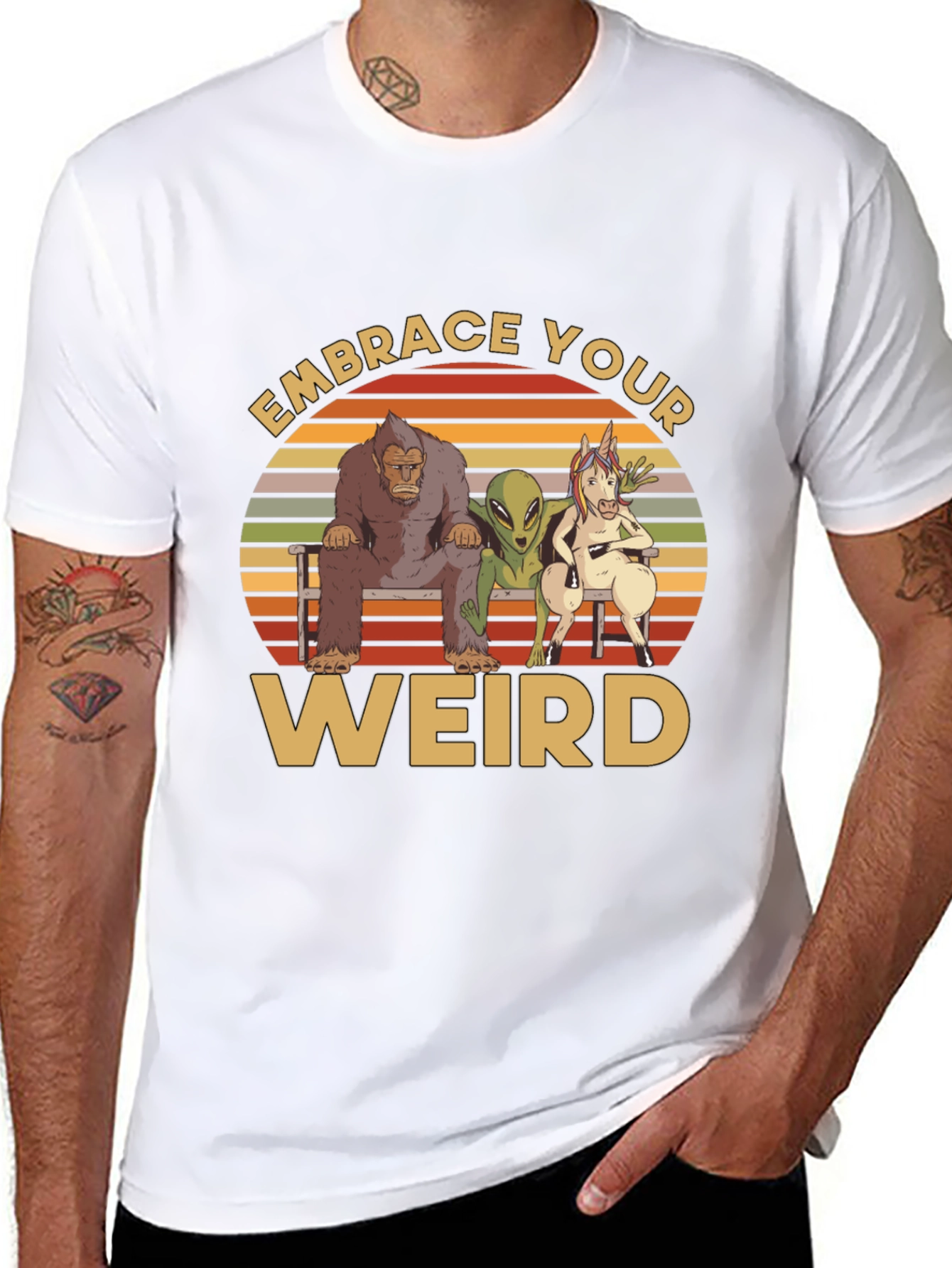 Embrace Your Weird Graphic T-Shirt