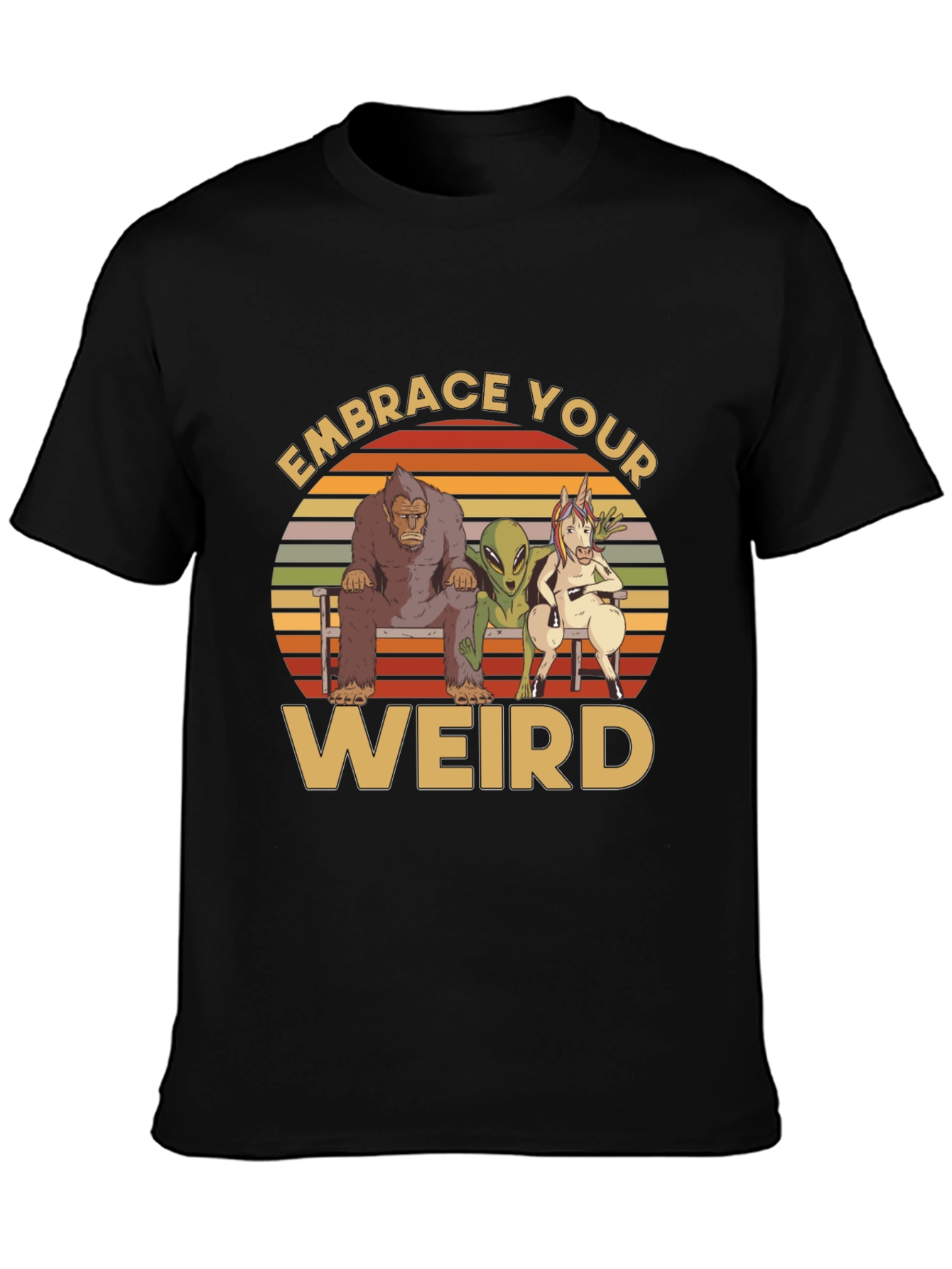 Embrace Your Weird Graphic T-Shirt
