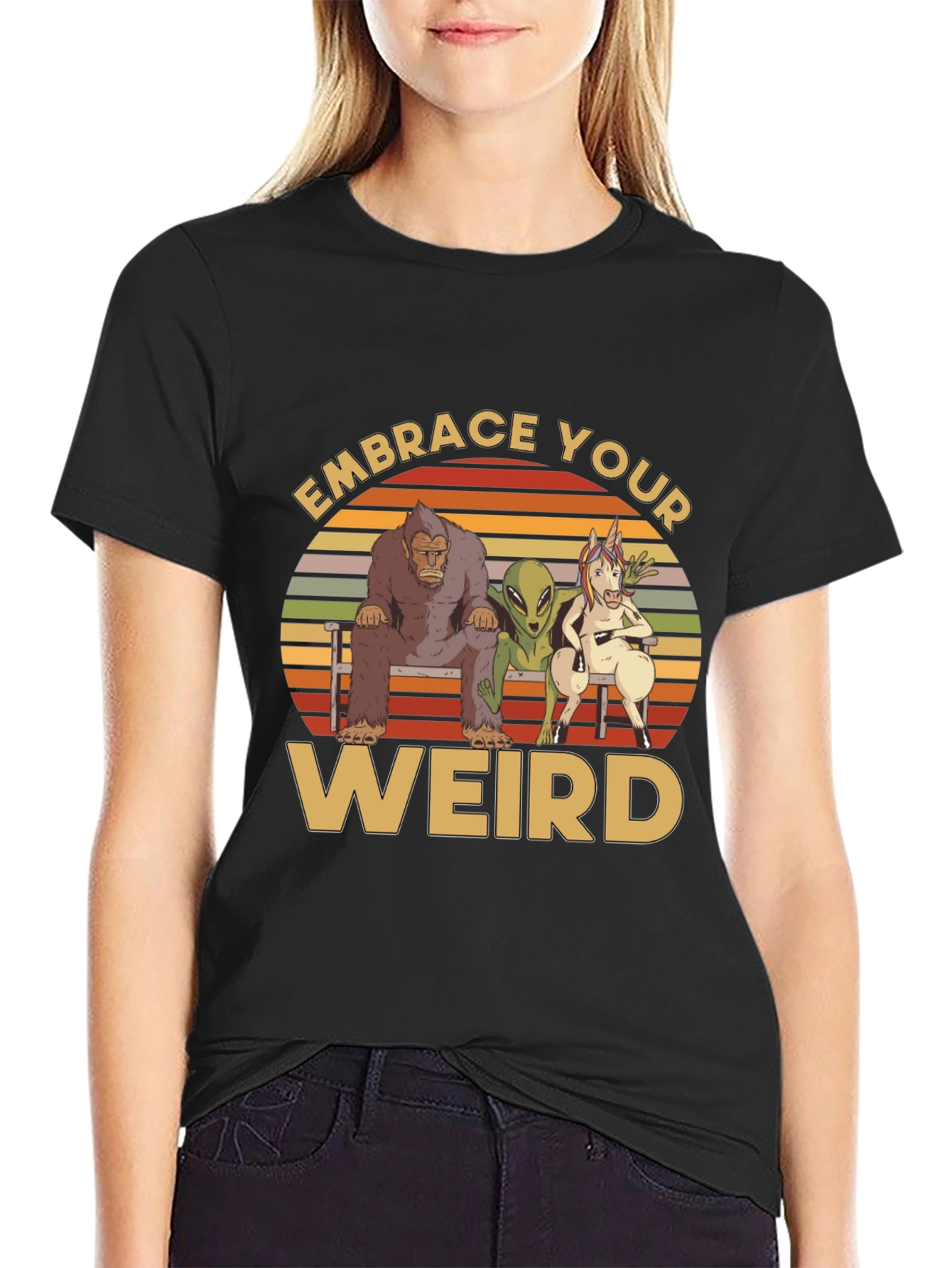 Embrace Your Weird Graphic T-Shirt