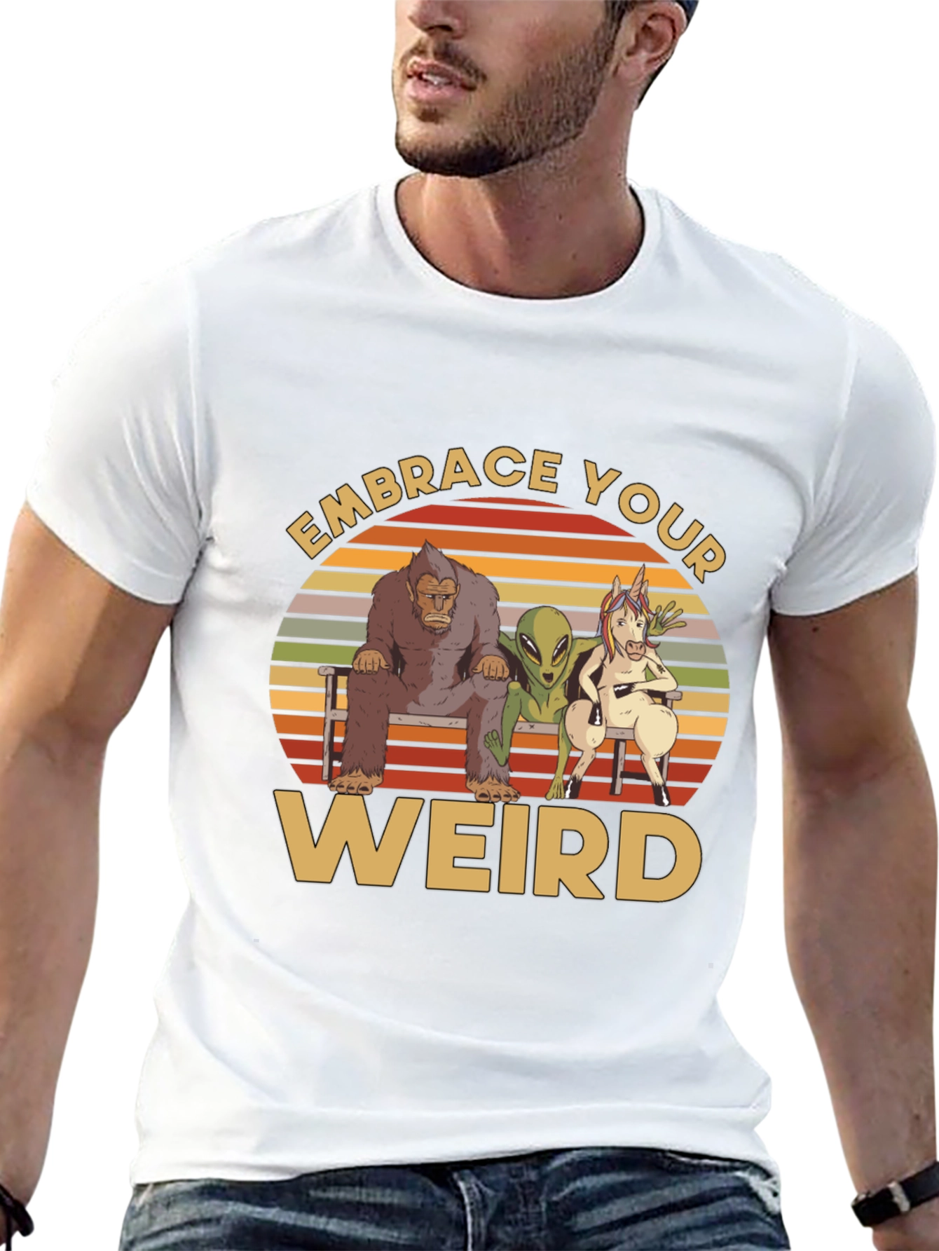 Embrace Your Weird Graphic T-Shirt