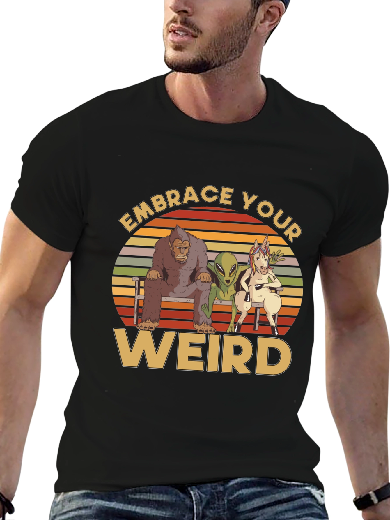 Embrace Your Weird Graphic T-Shirt