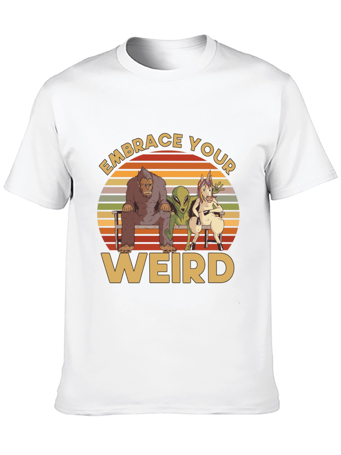 Embrace Your Weird Graphic T-Shirt