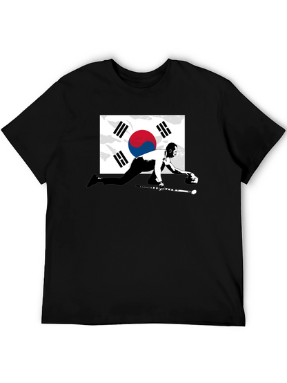 South Korea Curling Graphic Tee