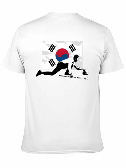 South Korea Curling Graphic Tee