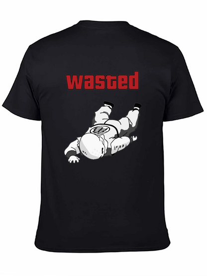 Wasted Goku Funny Graphic Tee - Black