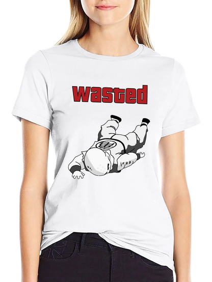 Wasted Goku Funny Graphic Tee - Black