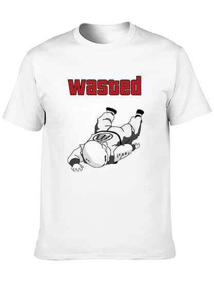 Wasted Goku Funny Graphic Tee - Black
