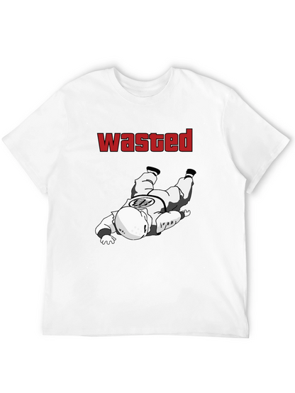 Wasted Goku Funny Graphic Tee - Black