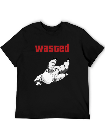Wasted Goku Funny Graphic Tee - Black