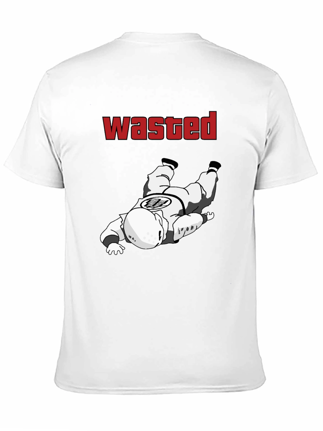 Wasted Goku Funny Graphic Tee - Black