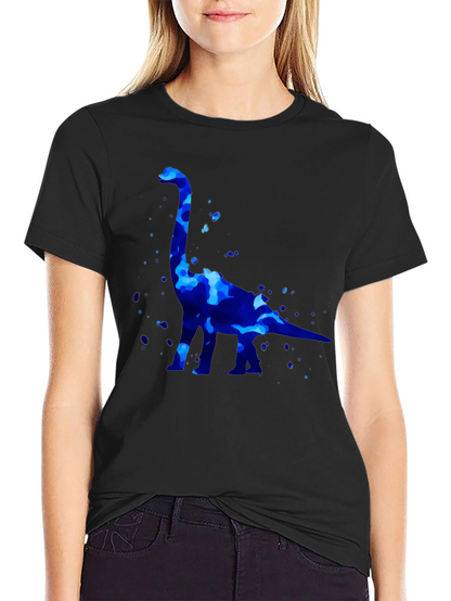 Dino Splash Black T-Shirt