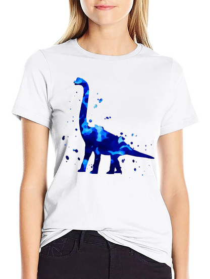 Dino Splash Black T-Shirt