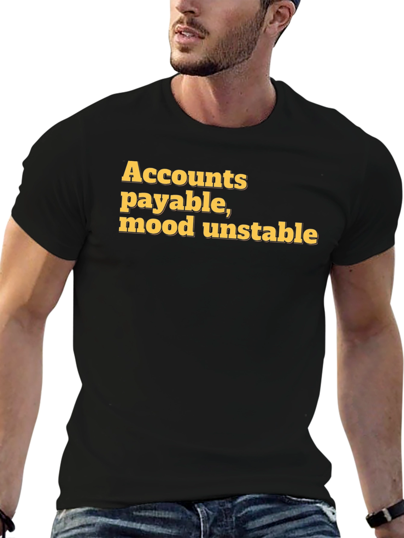 Accounts Payable Mood Unstable Graphic Tee