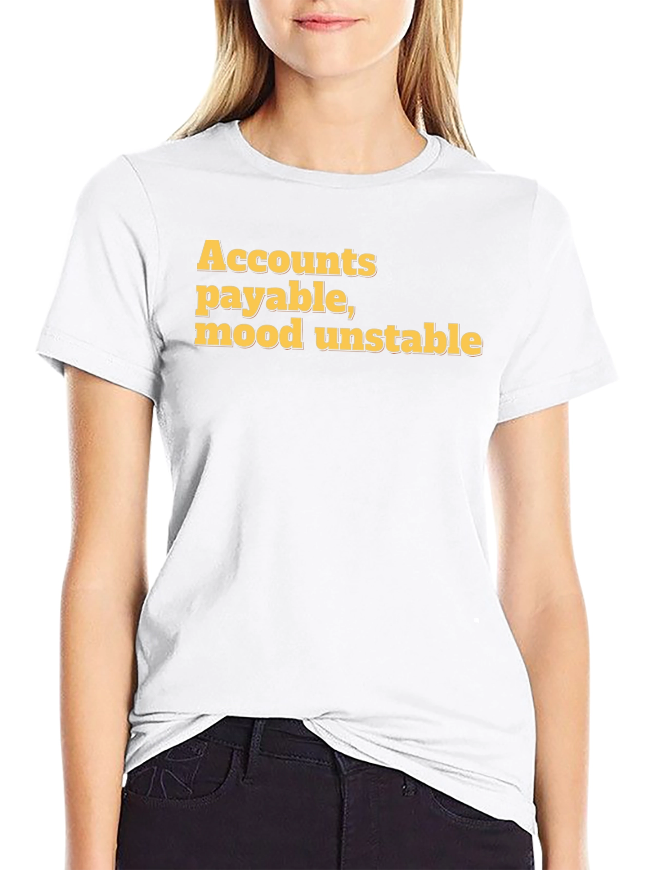 Accounts Payable Mood Unstable Graphic Tee