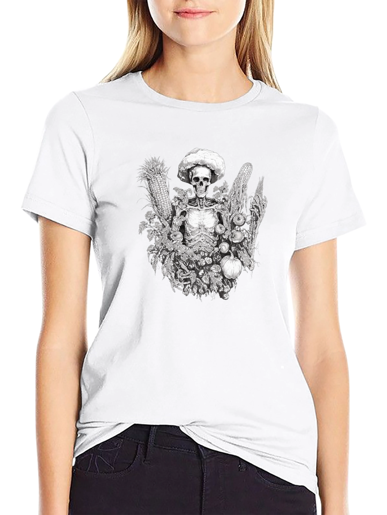 Skeleton & Harvest Graphic Tee