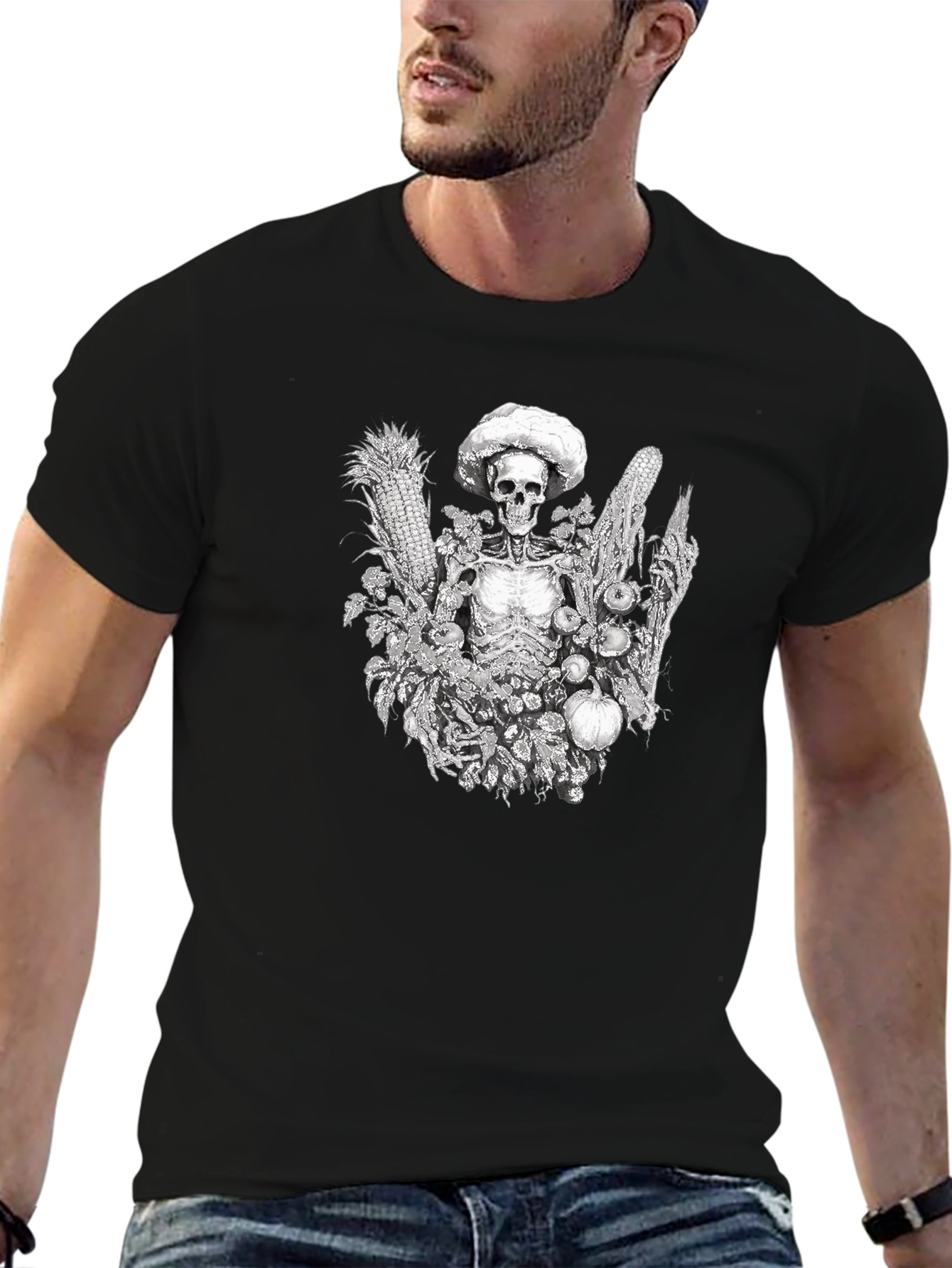 Skeleton & Harvest Graphic Tee