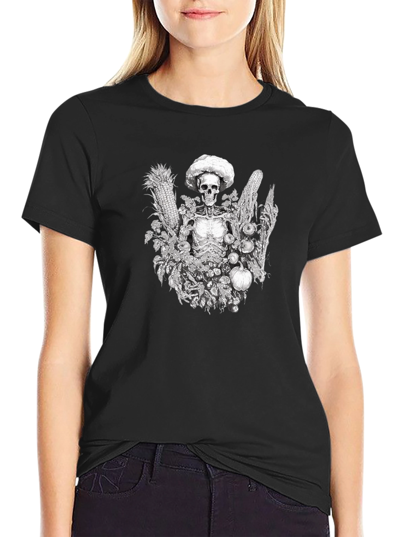 Skeleton & Harvest Graphic Tee