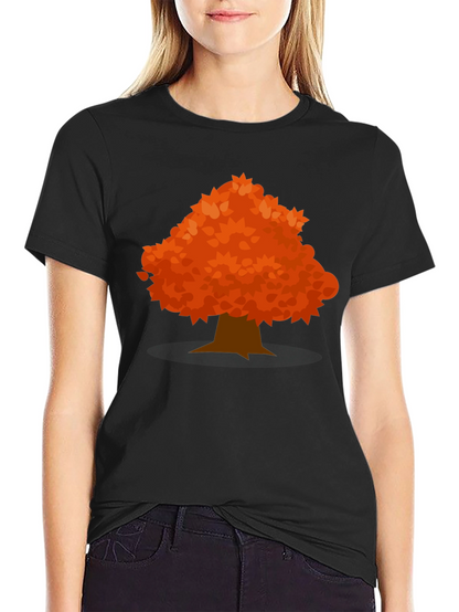 Fall Tree Graphic Tee - Autumn Vibes T-Shirt