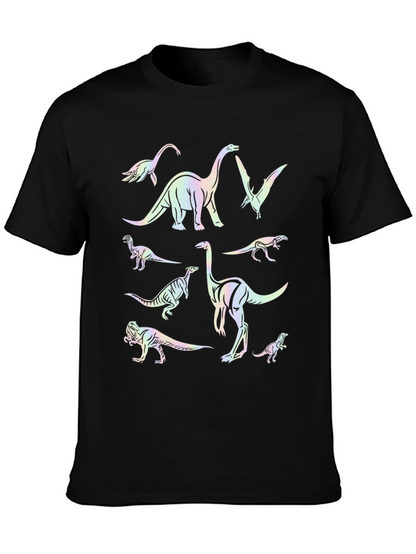 Dinosaur Holographic Graphic Tee