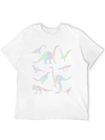 Dinosaur Holographic Graphic Tee