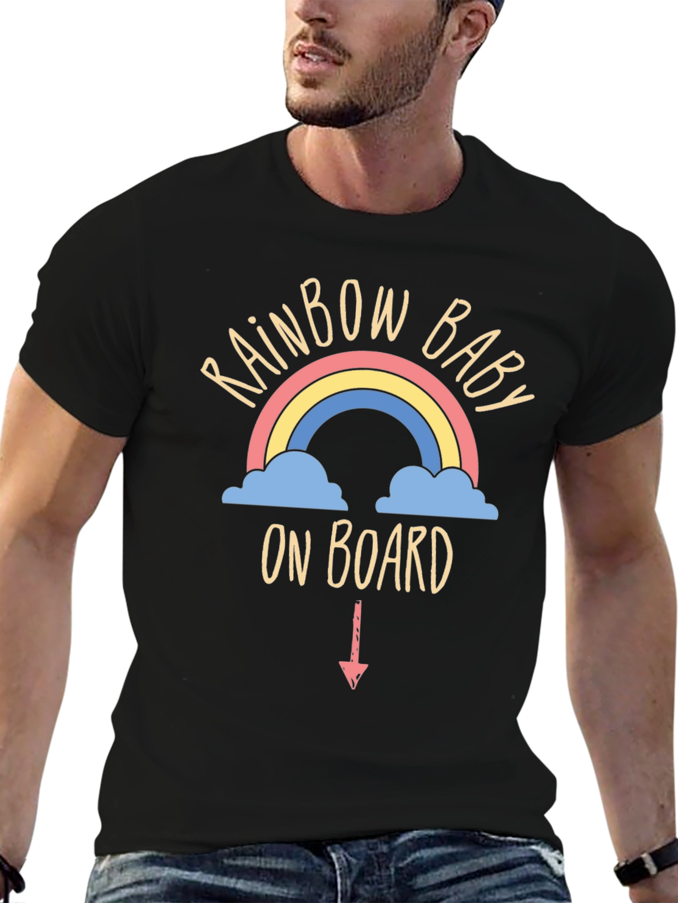 Rainbow Baby On Board T-Shirt