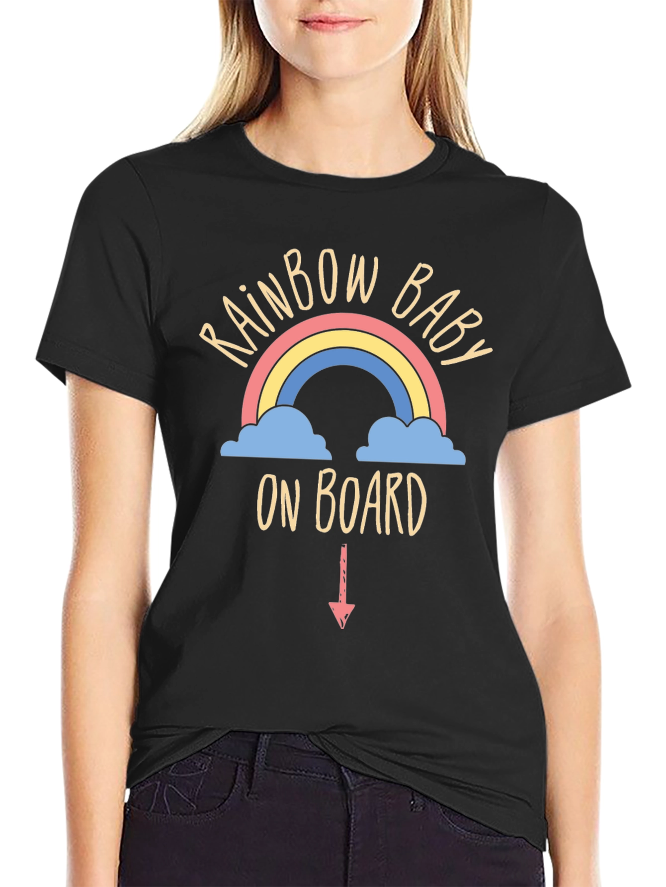 Rainbow Baby On Board T-Shirt