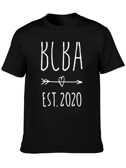BLBA Est. 2020 Graphic Tee - Casual Black T-Shirt