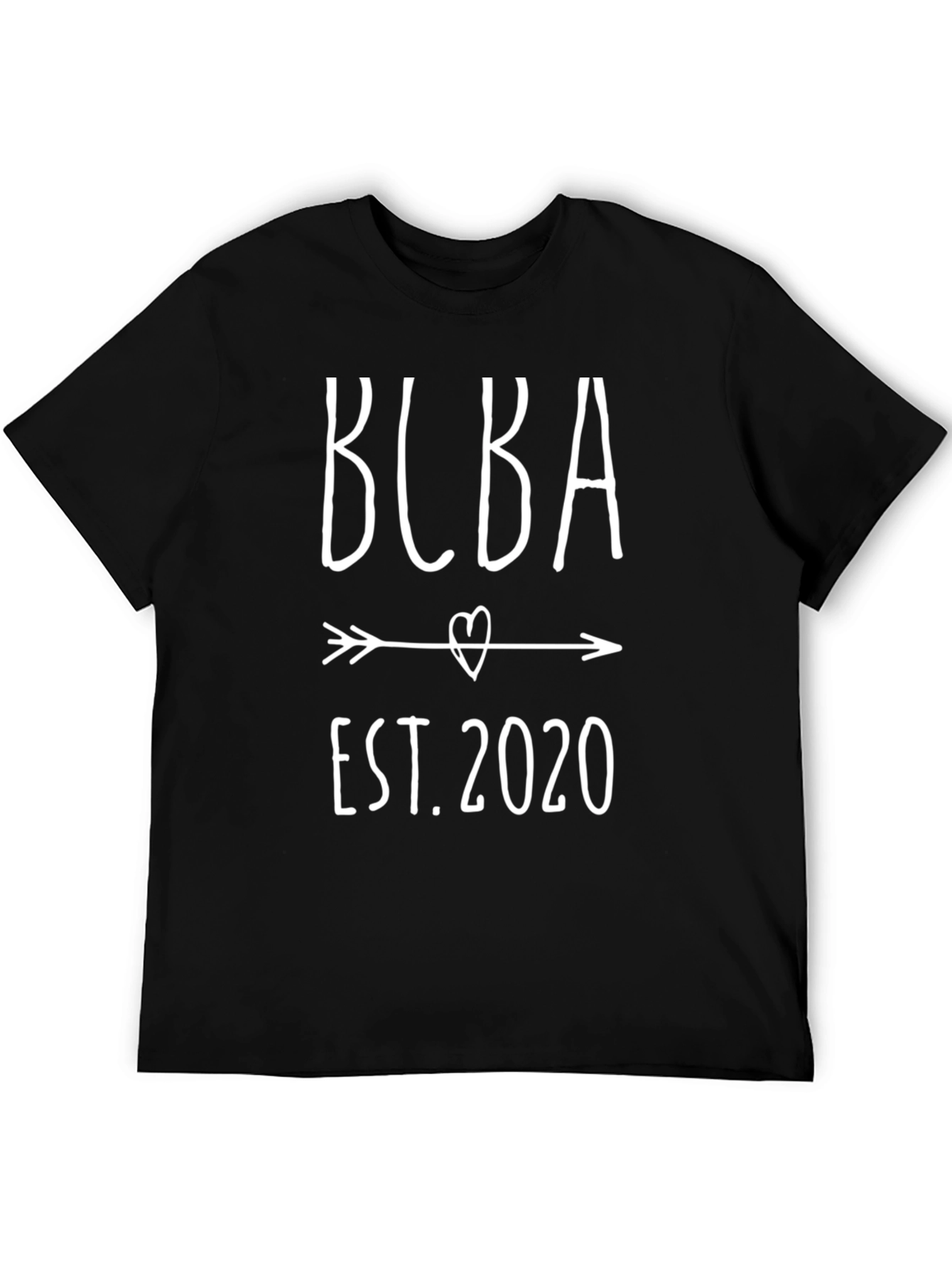 BLBA Est. 2020 Graphic Tee - Casual Black T-Shirt