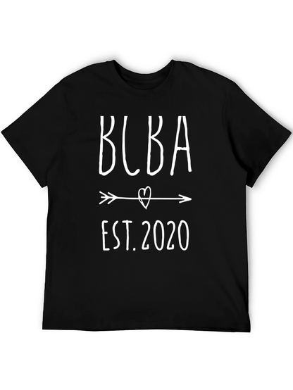 BLBA Est. 2020 Graphic Tee - Casual Black T-Shirt