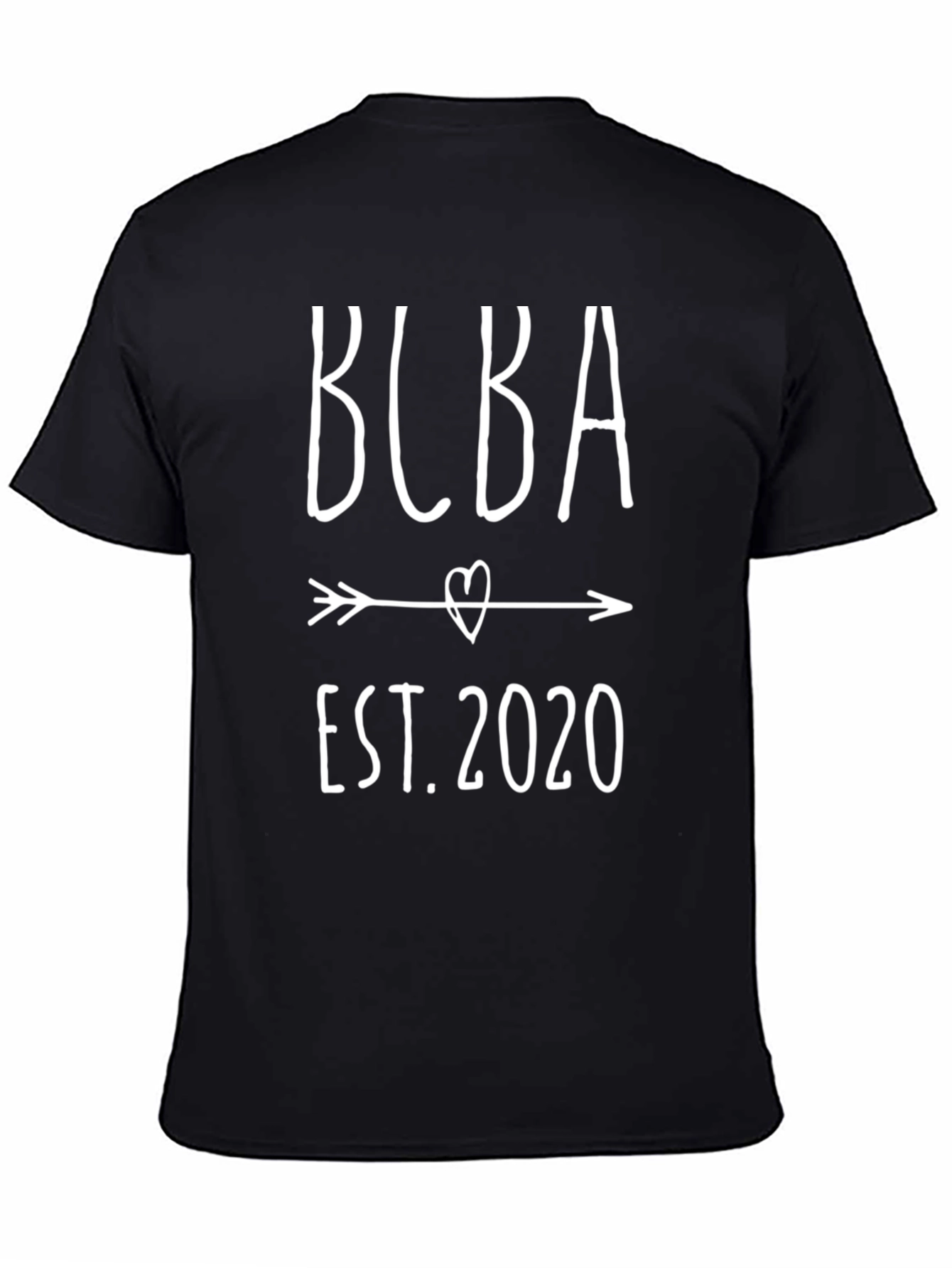 BLBA Est. 2020 Graphic Tee - Casual Black T-Shirt