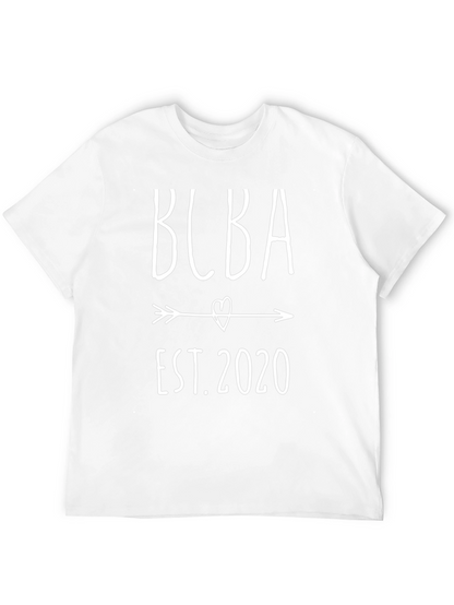 BLBA Est. 2020 Graphic Tee - Casual Black T-Shirt