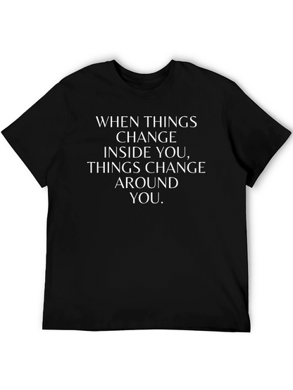 Inspirational Change Graphic Tee