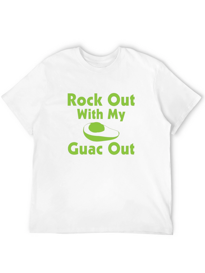 Rock Out With My Guac Out Avocado T-Shirt