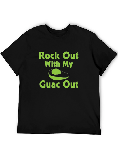 Rock Out With My Guac Out Avocado T-Shirt