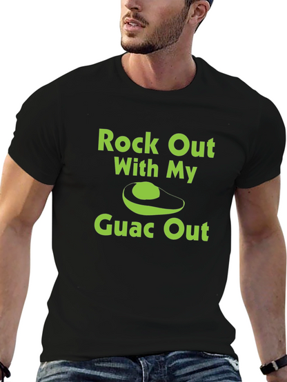 Rock Out With My Guac Out Avocado T-Shirt