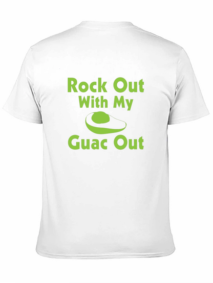 Rock Out With My Guac Out Avocado T-Shirt