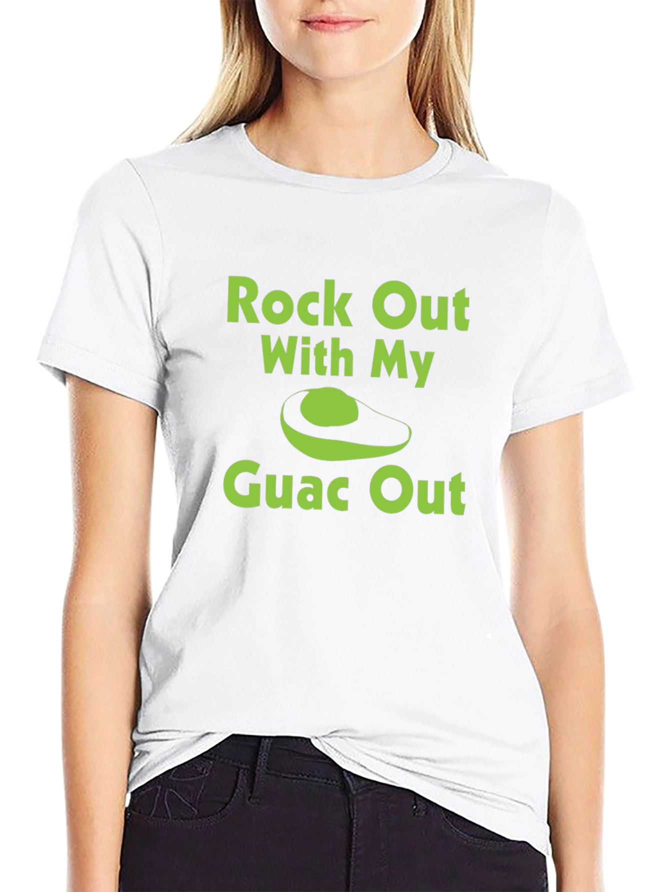 Rock Out With My Guac Out Avocado T-Shirt